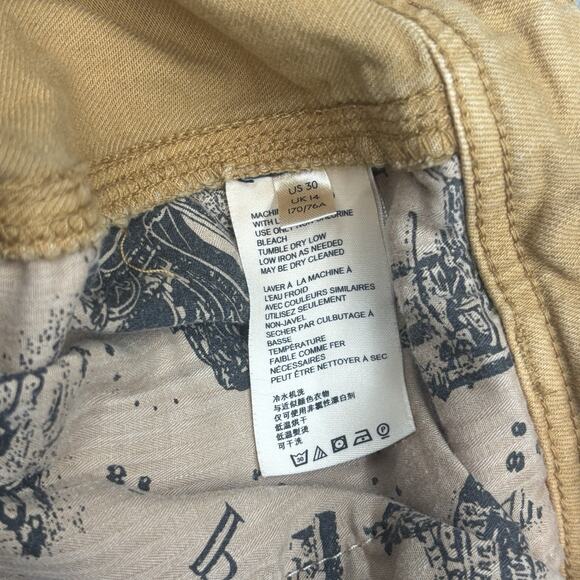 Pilcro and the Letterpress by Anthropologie Khaki Carpenter Pants Womens 30 - Picture 7 of 9